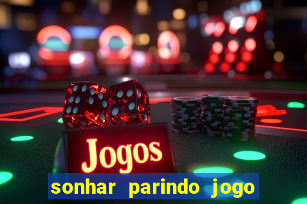 sonhar parindo jogo do bicho